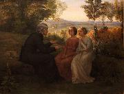 Louis Janmot The weed grain oil painting